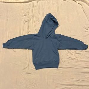 Hanes youth XS light blue hoodie